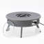 Kliyah Round Propane Smokeless Fire Pit Table