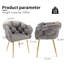 Modern Velvet Upholstered Dining Chairs Kitchen Chairs Set of 2-183325638