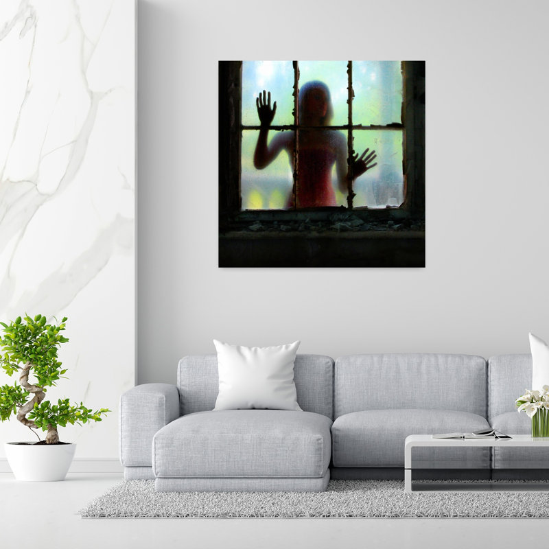 Art contemporain, art mural contemporain, H 48 po x l 48 po