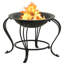 Susie Fire Pit with Poker 49 cm Steel