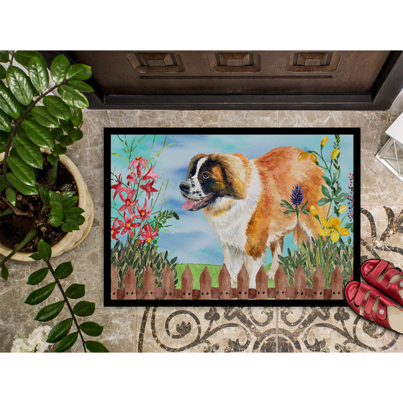 Non-Slip Outdoor Doormat, Rectangle 1'6" x 2'3"
