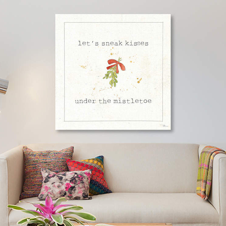 Pela Studio - Print on Canvas, 45.72 cm H x 45.72 cm W x 3.175 cm D, Wrapped Canvas