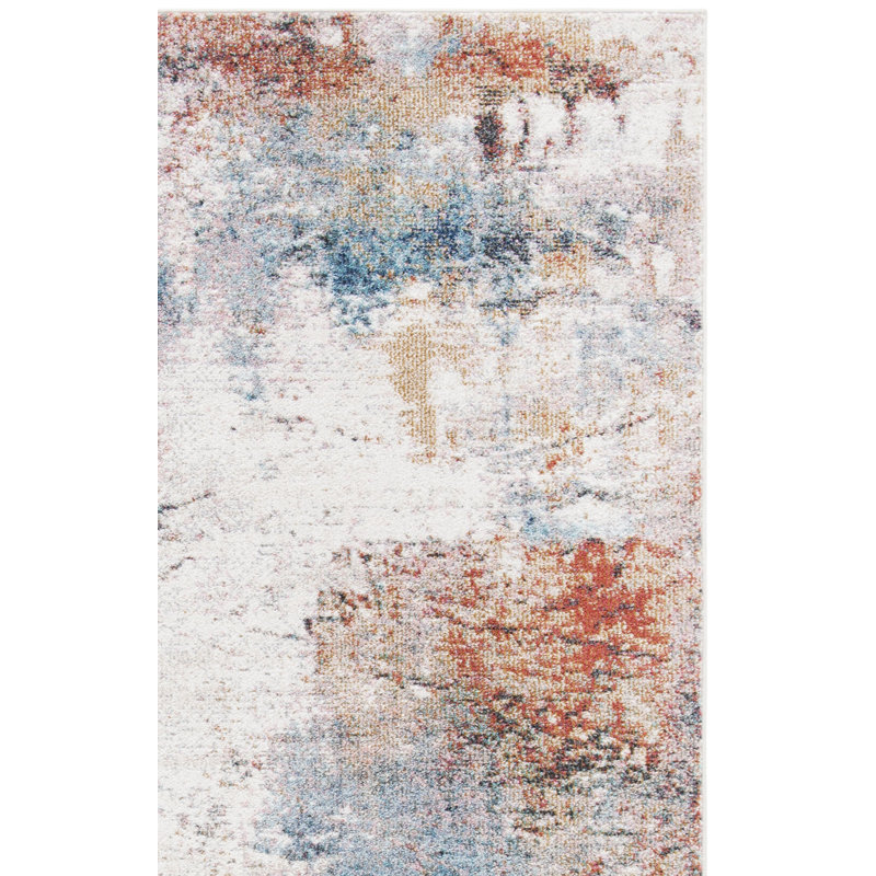 Phoenix Performance Abstract Rug, Rectangle 5'3" x 7'7"