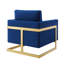 Fauteuil d'appoint en tissu Posse-663266818-663266822