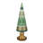 Shades of Green Resin Trees Table Décor, Set of 2