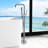 Freestanding Bathtub Faucet With Hand Shower - Finish. Two Handles, Manual Bathroom Faucet. Robust Metal Made. Full Body Spray For Effective Hygiene. Fashionable And Simple Appearance. 6.17 In Width,