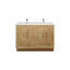 Meuble-lavabo double l 48 po Kyng-14387640