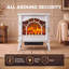 HOMCOM 55 cm W White Electric Stove