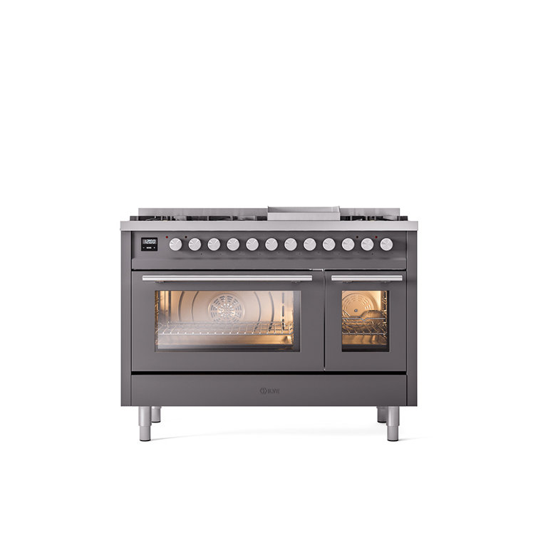 ILVE Professional Plus II 48 Dual Fuel Range 