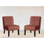 Ensemble de 2 chaises d'appoint Reese Mid Century Modern-1260568844