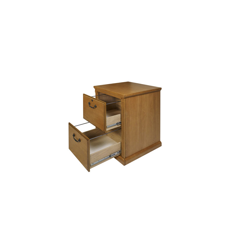 Reynoldsville 20.75" W 2-Drawer Lockable Vertical Filing Cabinet , Wheat