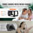 3 Doors Bed Tent Breathable Tent 70% Blackout with 0.37 in Fiber Poles-105231917