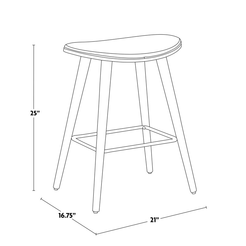 Upholstered Counter Stool