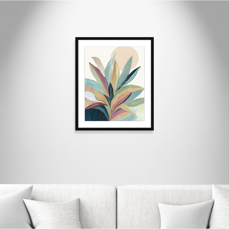 «Byer Sherbrooke Sunny Bright Leaves I» par Asia Jensen, reproduction, H 25,5 po x l 21,5 po x P 1,25 po, Oui
