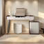 Commode à clapet simple en bois massif
