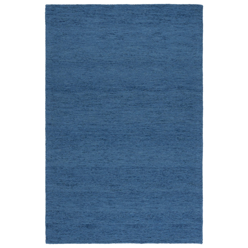 Mikhai 152 Area Rug In Navy, Rectangle 4' x 6'