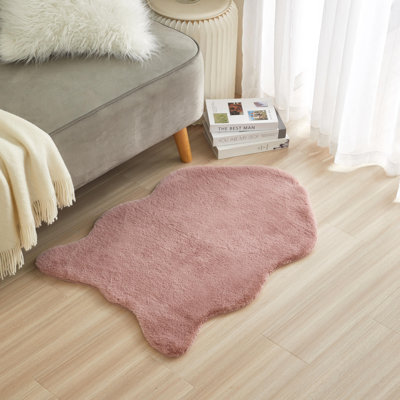 Tapis en fausse fourrure Khodor