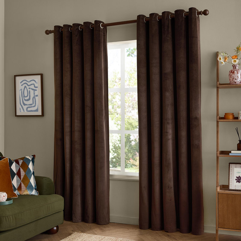 The Ultimate Velvet Blackout Curtain Panel Pair