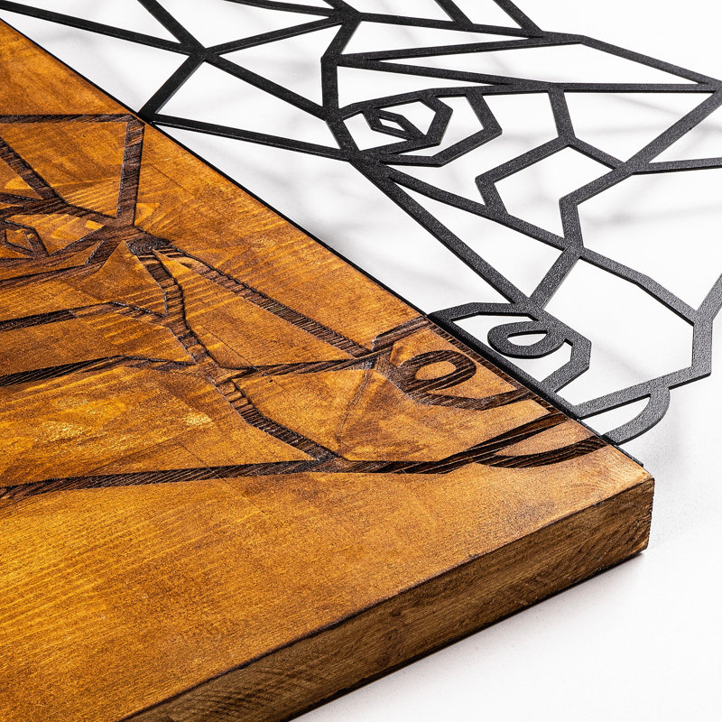 Décoration murale en bois