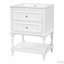 Meuble-lavabo de salle de bain 24 po avec lavabo en céramique-15086422