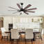 Ventilateur de plafond Kiriana 62