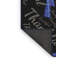 Tapis bleu en coton Grateful-279204783