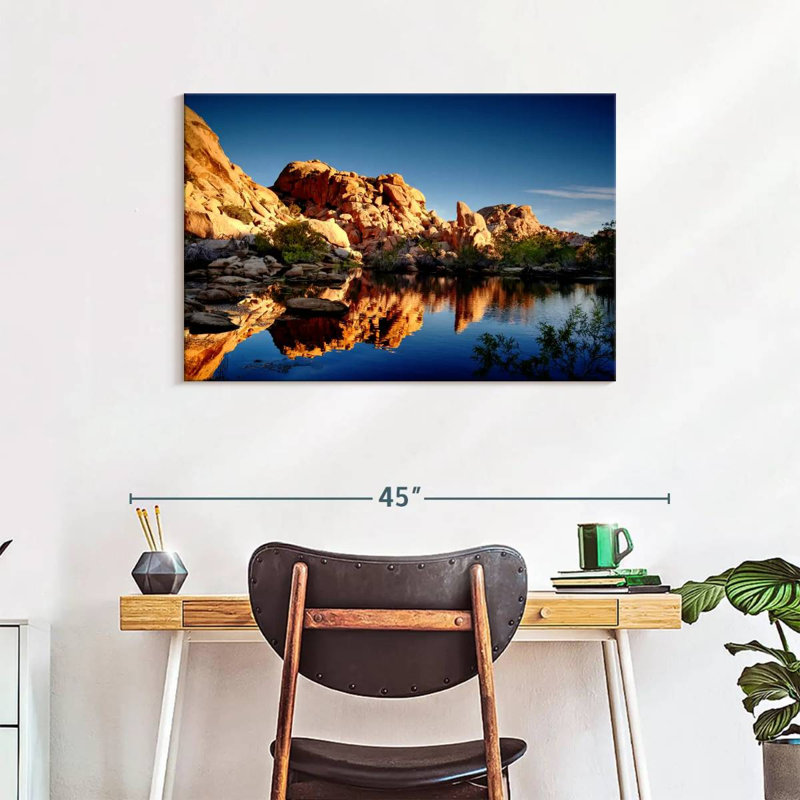 Paysage de piscine Joshua Tree, H 24 po x l 36 po