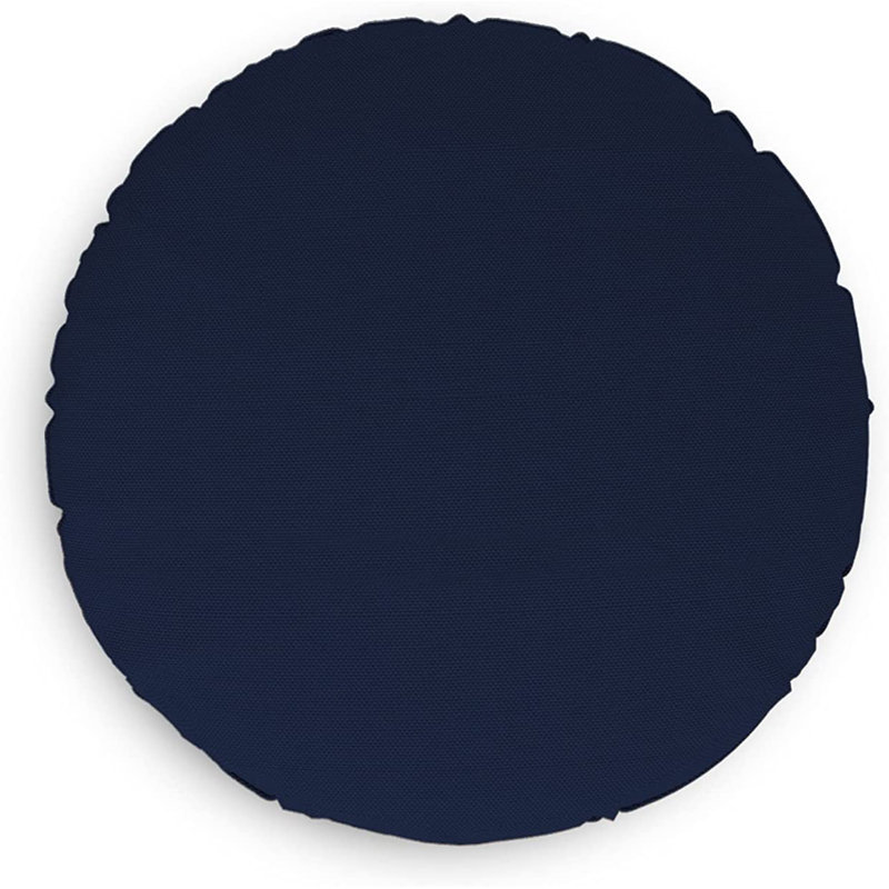 Slipcover, 76.2cm H x 76.2cm W x 12.7cm D, Navy Blue Polyester