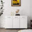 Table d'appoint Three Doors - Blanc
