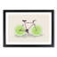 Lime Bicycle - Picture Frame Painting-62802709-62802712
