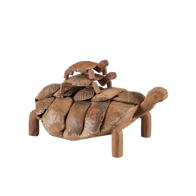 3 Piece Turtle Figurine & Sculpture Set