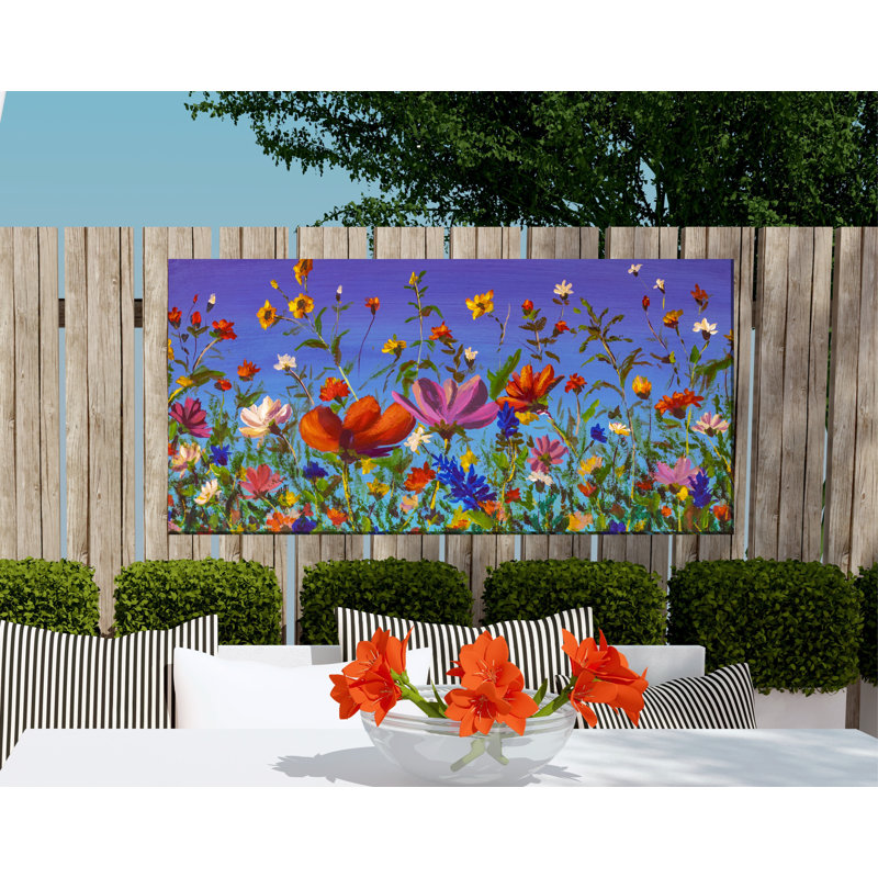 Exander Summer Recital Outdoor Canvas Art