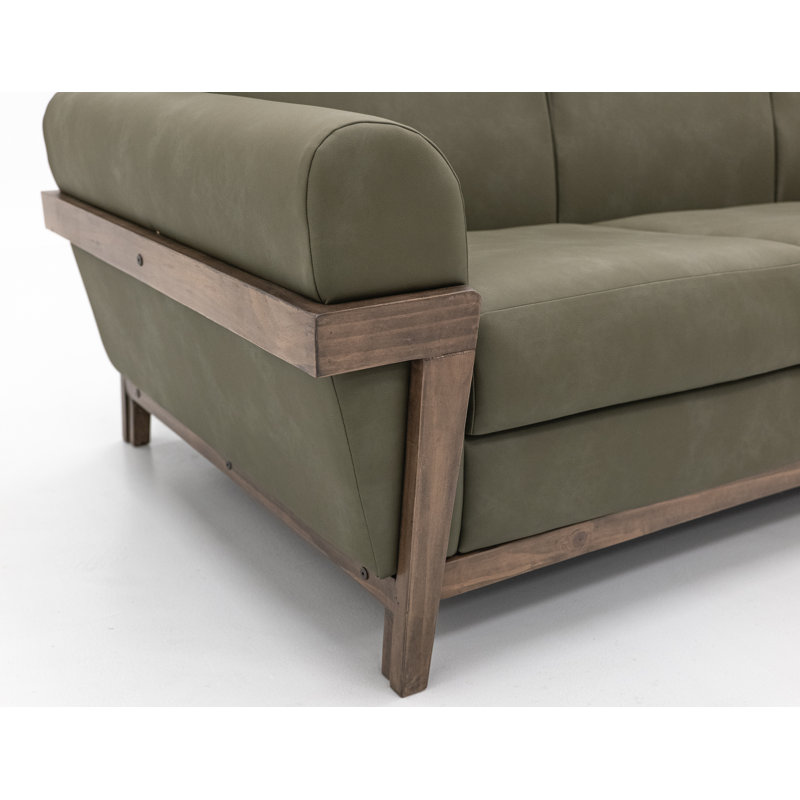 Structure et base en bois, fauteuil