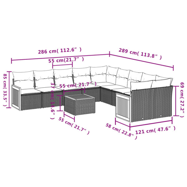 Dimensions du produit