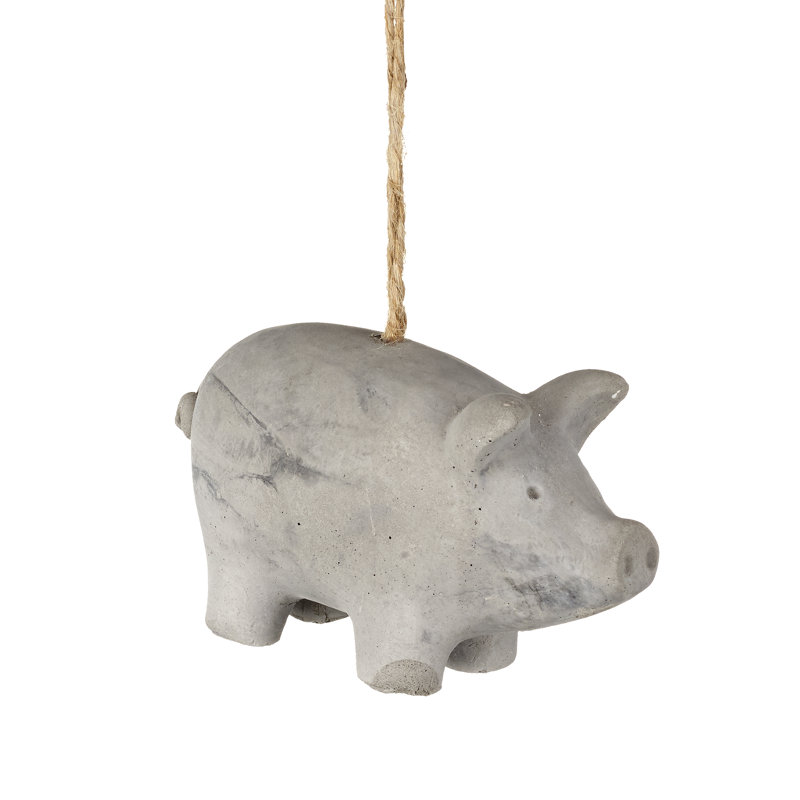 5cm Ceramic / Porcelain Animals Hanging Figurine Ornament