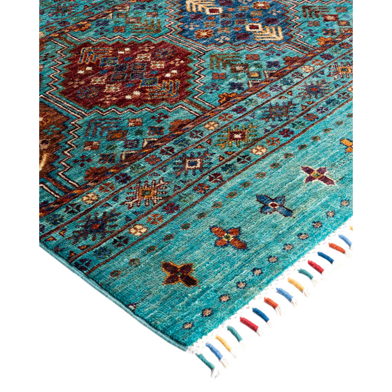One-of-a-Kind Rectangle 8'2" X 10'2" Hand Knotted Area Rug