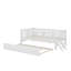 Lit plateforme simple avec garde-corps et lit gigogne-1710059519