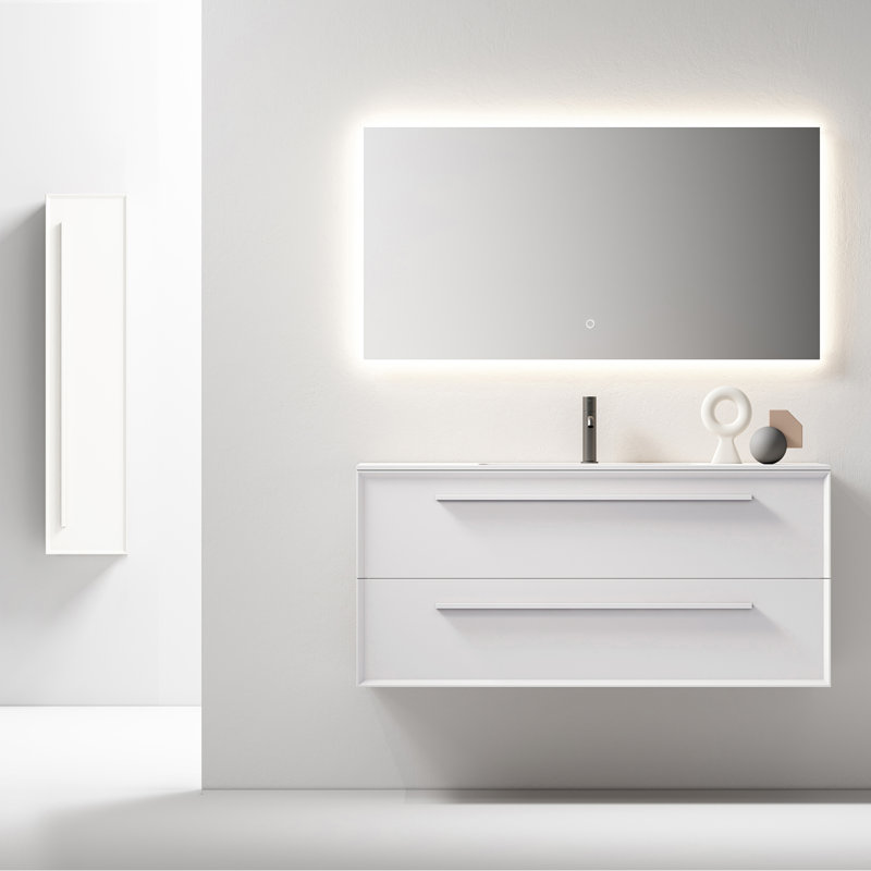 Armoire à linge Vaili - blanc