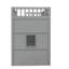 Lit mezzanine simple avec structure en bois massif gris pour chambre à coucher de luxe de taille grise-2059054681-2059054687