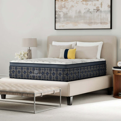 Kingsdown Passions Allsworth 15" Firm King Euro Pillow Top Hybrid Luxury Mattress