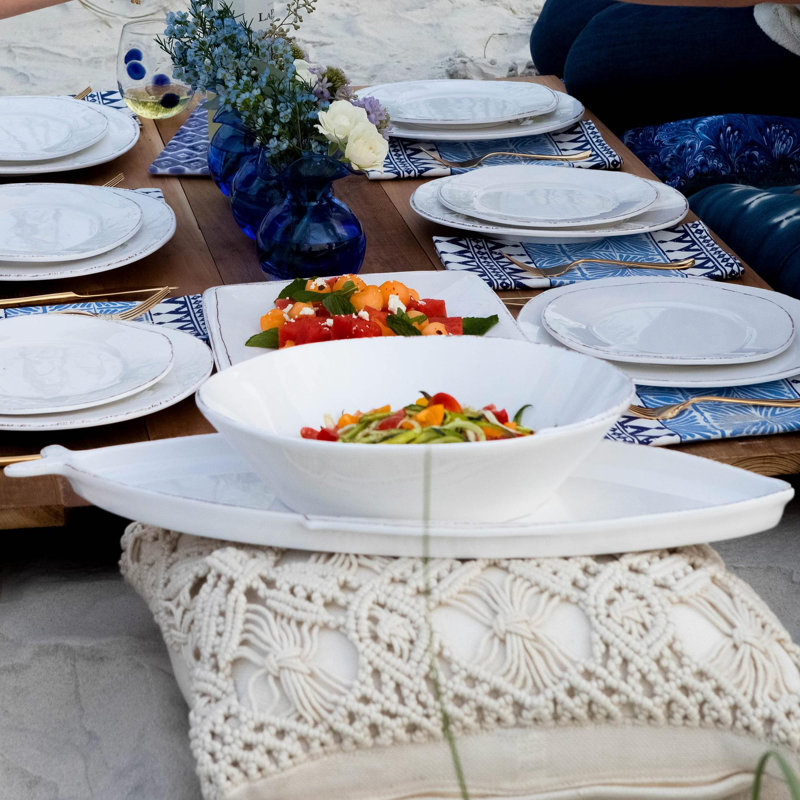 Lastra Melamine Serving Bowl