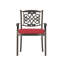 Chaise de patio empilable avec coussin-84938657