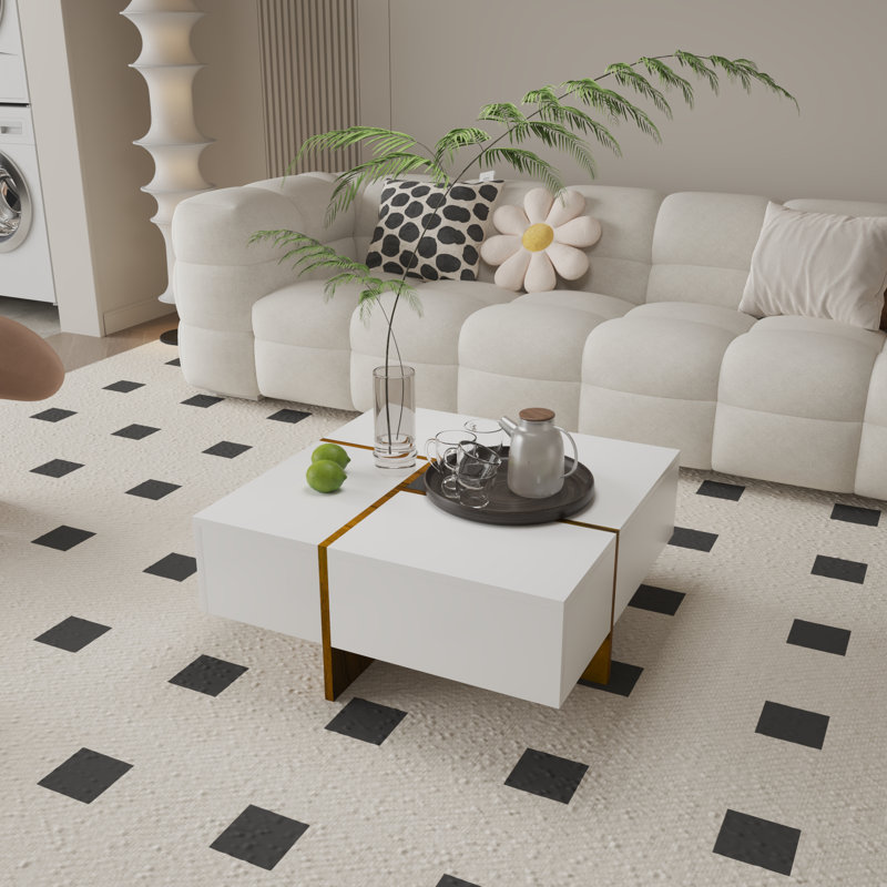Bunita Coffee Table, White