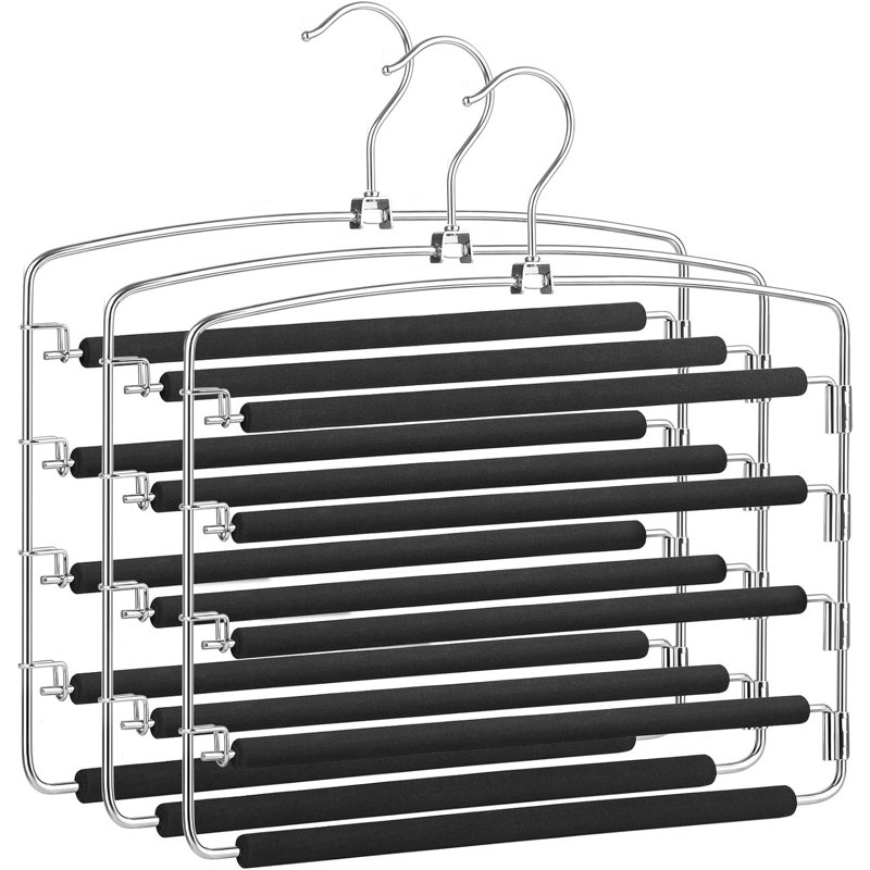 Nevaen Metal Non-Slip Cascading Hanger