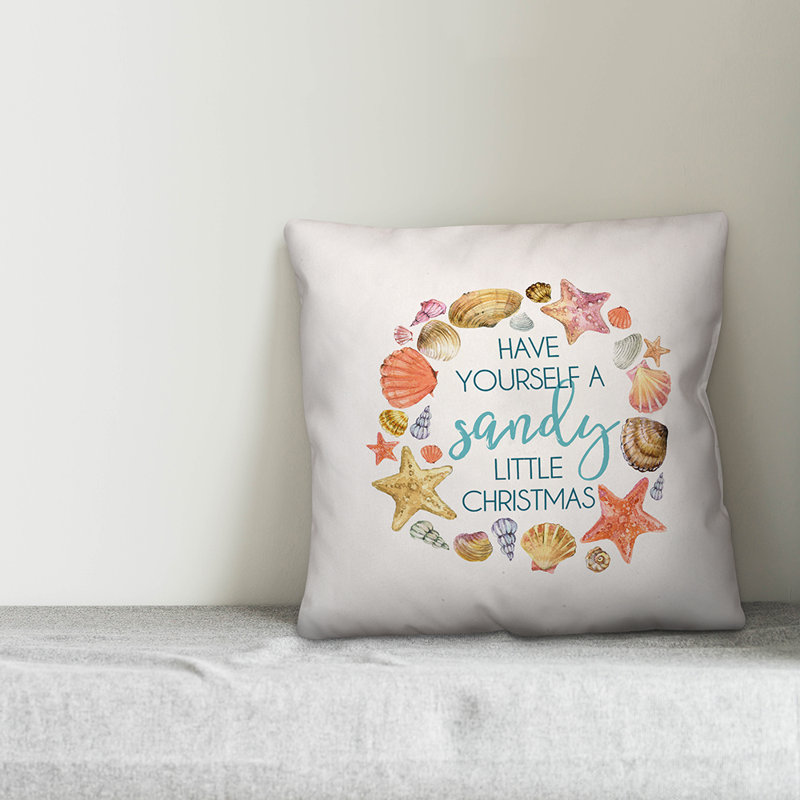 Reversible Throw Pillow, 16" x 16"