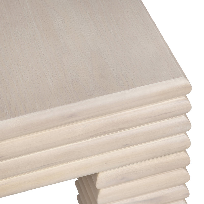 Demartini Square Reeded Cocktail_Coffee Table