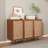 Wood Console Table with 4 Legs