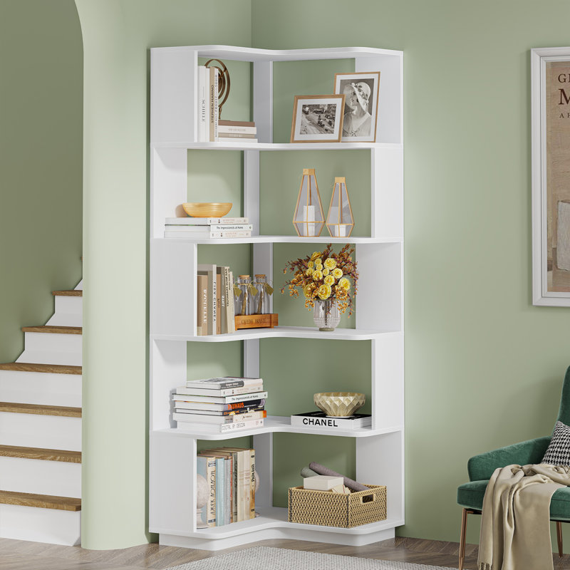 Nyajiah Corner Bookcase