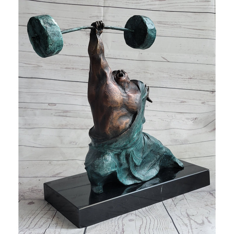 Sculpture originale Powerlifter