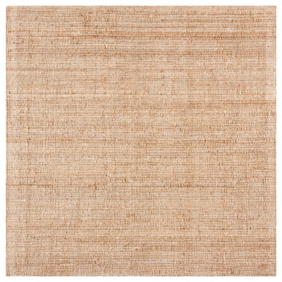 Redick Natural Fiber Hand Loomed Jute Solid Color Rug